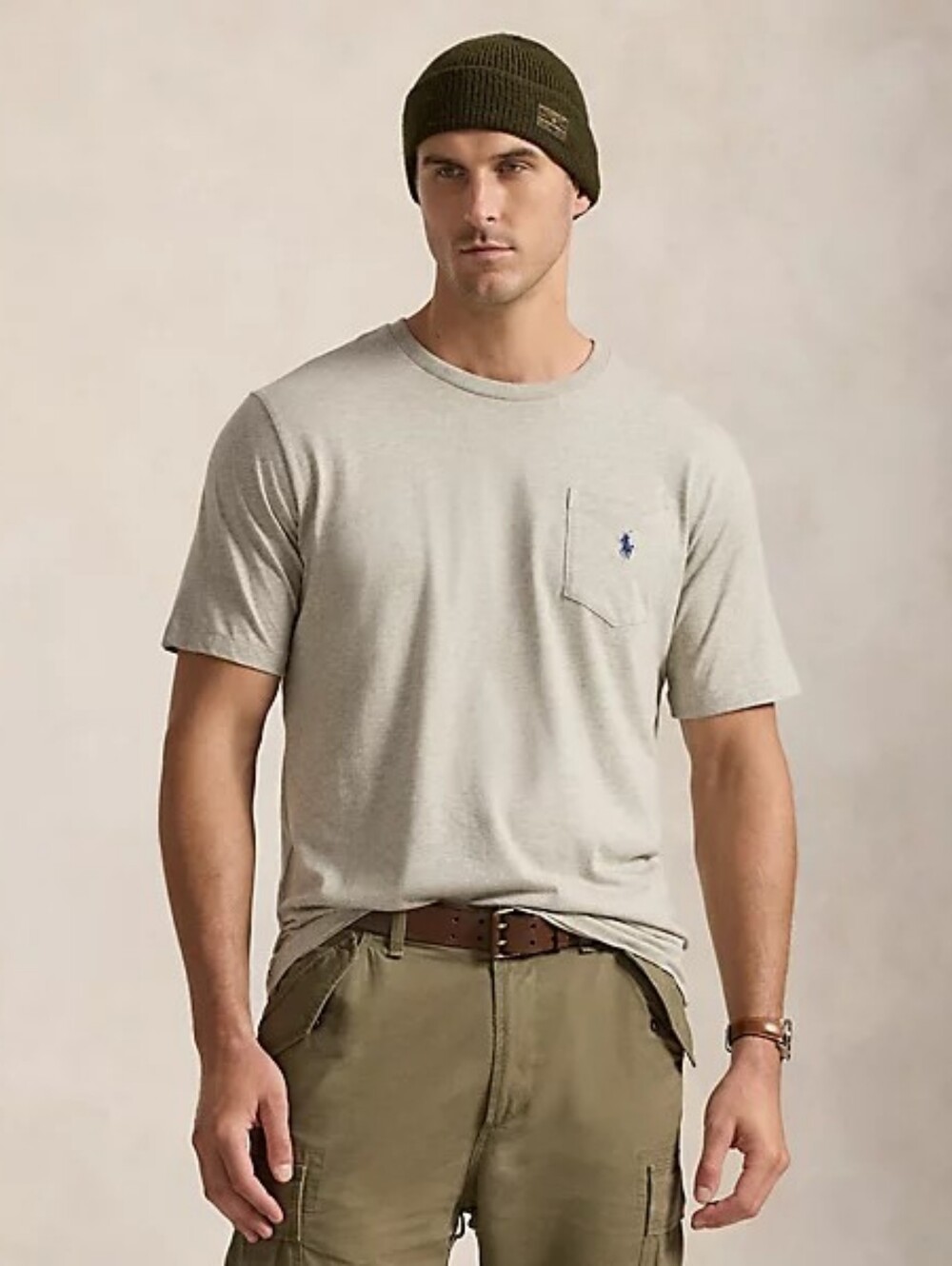 Polo by Ralph Lauren Jersey Pocket T-Shirt-Size 2XB